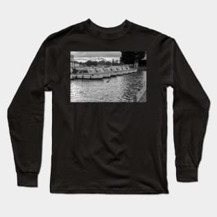 Hire fleet ready for rental on the River Thurne Long Sleeve T-Shirt